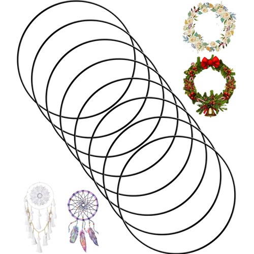 Metallringe 20cm stück - 20cm, 8