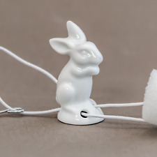 Tropfenfänger Porzellan Hase weiß WIE ZU OMAS ZEITEN für Kaffekanne Teekanne