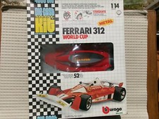 Burago 1:14-Bausatz 8101 Ferrari 312 WORLD CUP-Jody Scheckter