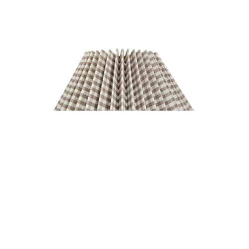 Lampenschirm plissee beige - plissee,