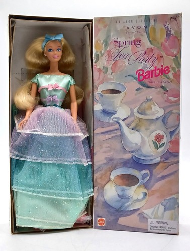 1997 tea party barbie - puppe, /