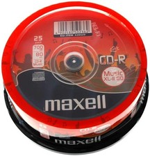 25 Maxell CD-R XL-II 80, Audio