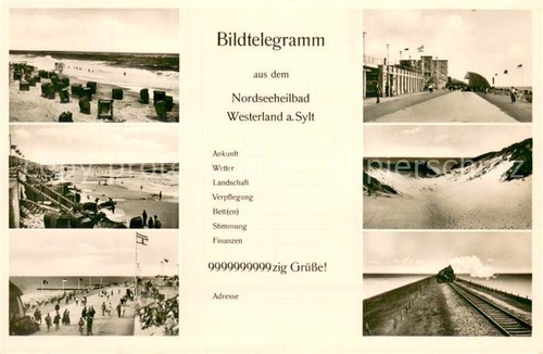Westerland sylt strandpartien - sylt,