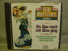 Die Berliner- Tanzmusik aus Salons der guten alten Zeit- ACANTA 1986- No Barcode