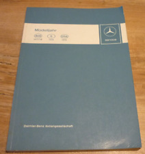 Werkstatthandbuch Mercedes Benz W 123 116 107 Pkw Australien Schweden USA 1978