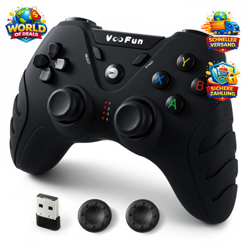 Wireless controller gamepad - wireless, pc