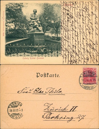 Ansichtskarte dresden ludwig - ansichtskarte,