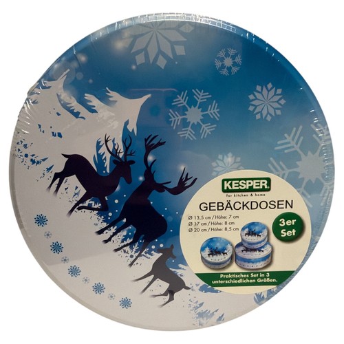 Gebäckdosen 6er set - gebäckdosen,