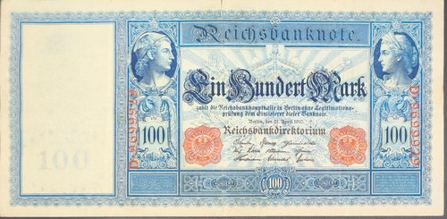 Deutschland banknote 100 - deutschland,