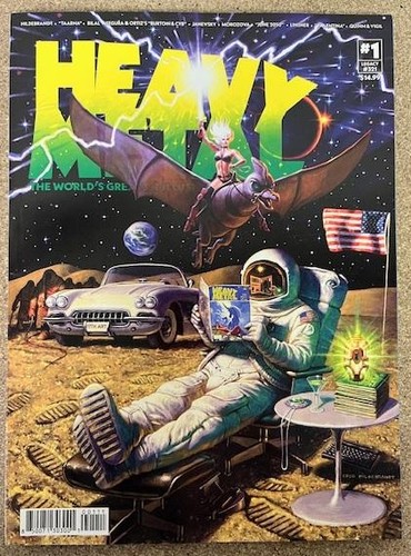 Heavy metal magazine - metal, #1