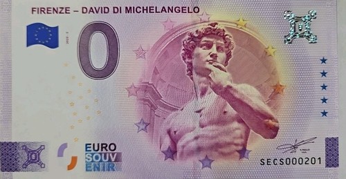 Euro schein firenze david - 0,