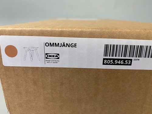 Ikea omjange hocker orange - omjange,