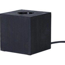 STAR Kub Tisch Leuchte Holz