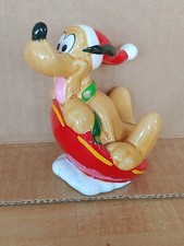 Walt Disney Mickey & Co „Pluto auf Untertasse“ Figur - Enesco 653055