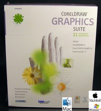 Corel DRAW 11 Graphics Suite + Photo Paint 11 Upgrade Win/Mac Deutsche Version