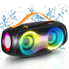 Tragbarer 20W Bluetooth 5.3 Lautsprecher USB AUX TF FM Radio Radio Musikbox Neu