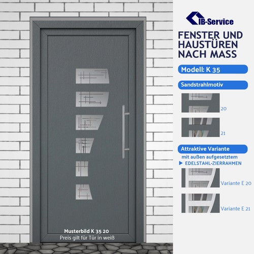Schüco kunststoff haustür - schüco, k