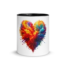 Tasse mit farbiger Innenseite