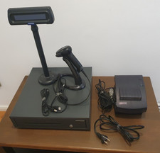 Kassensystem Metapace Bondrucker T-3II - Kassenschublade - Scanner Kundendisplay