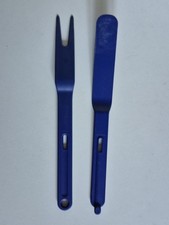 Tupperware Küchenhelfer Schmale Palette/Pfannenwender und Fleischgabel