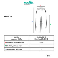 Damen Pumphose Pluderhose