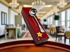 Exkl. Robbe & Berking Alt Kopenhagen Saucenkelle 150er Silber Auflage OVP Karton