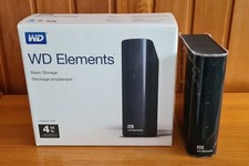 WD Elements  4TB,  Externe Festplatte - Schwarz