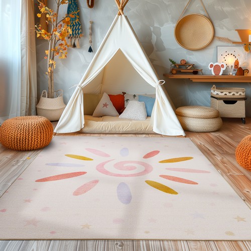 Teppich kinderzimmer sonnen - ,