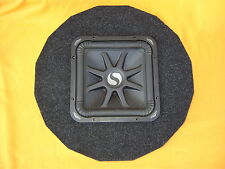 Reserveradgehäuse, inkl. Kicker S12L7 Subwoofer