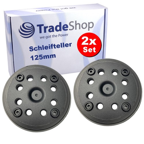 Klett schleifteller 125mm - 2x,