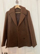 COS Women’s Brown Wool-Blend