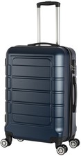 Koffer Hartschalenkoffer Trolley Hartschale 4 Rollen deep blue 68Liter - B-Ware