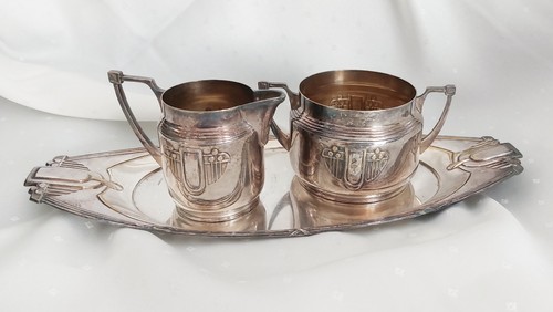 Jugendstil teilig menage - 3-teilig,