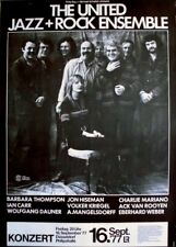 UNITED JAZZ & ROCK ENSEMBLE - 1977 - Plakat - In Concert - Poster - Düsseldorf