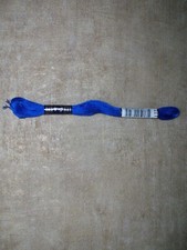 MEZ Sticktwist Nr. 132 königsblau  6-fädiges Stickgarn 100% BW L:8 m kochfest