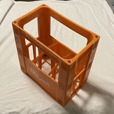 Getränkekiste Afri Bluna Plastik Orange Vintage für Bastler -  Stuhl, Tisch, etc