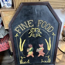 Fine Foods Werbetafel 92 cm x