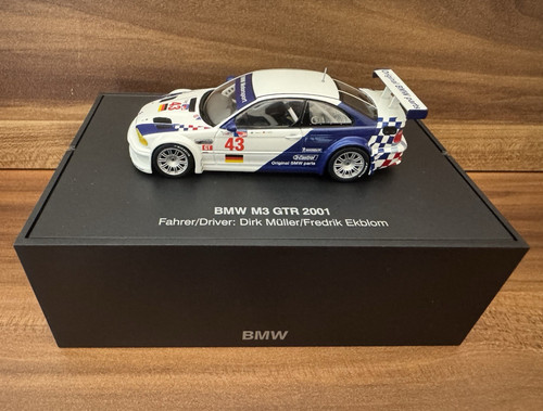 Minichamps bmw gtr 43 - 1:43,