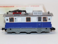 n5423, Alte Fleischmann Schienenreinigungslok 215 ELB Edelweiß Bahn TOP OVP Sp.N