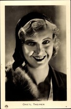 Ak Schauspielerin und Sängerin Gretl Theimer, Portrait, Europe Film - 3652968