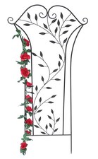 Rankhilfe Metall Rankgitter