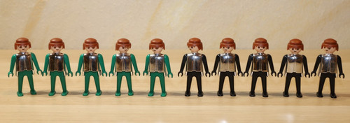 10x playmobil figuren ritter - figuren,