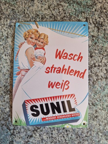 Sunil werbeschild reklame aus - sunil, werbeschild/reklame