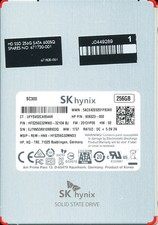 SK HYNIX SC300 HFS256G32MND-3210A 256GB SATA III SSD 6,0GB/s