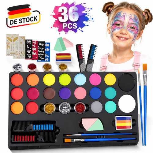 Wasserbasis kinderschminke set - wasserbasis,