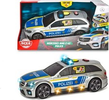 Dickie Toys Mercedes-Amg E43 Polizeiauto, Polizei, Motor. Spielzeugauto, Heckkla