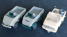 Wiking Bastel-Konvolut MB Unimog 411 offen u. geschlossen ohne Schneepflug