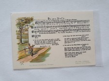 Ansichtskarte Liederkarte Da