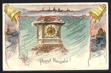 Goldene Glocken und Turmuhr im