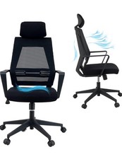 KLIM K300 Office Chair - Bürostuhl - schwarz - Ergonomisch- Verstellbar - Weich